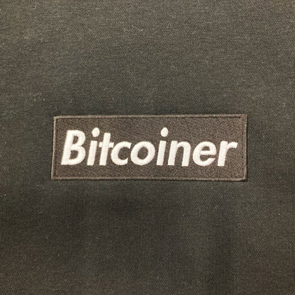 Bitcoiner BOX LOGO SWEATSHIRT [BLACK]