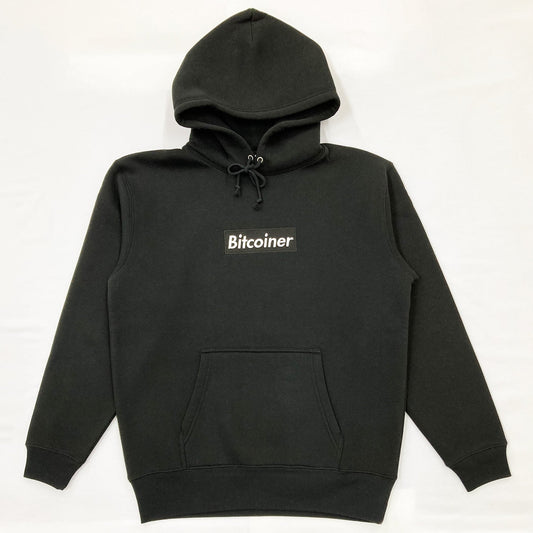 Bitcoiner BOX LOGO HOODIE [BLACK]