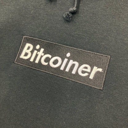 Bitcoiner BOX LOGO HOODIE [BLACK]