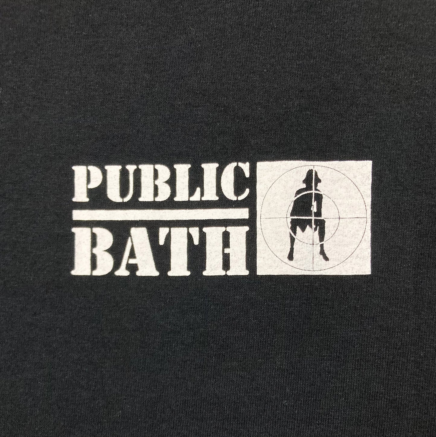 PUBLIC BATH BOY T SHIRT [BLACK]