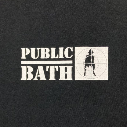 PUBLIC BATH BOY T SHIRT [BLACK]