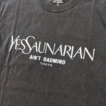 YES SAUNARIAN LONGSLEEVE T SHIRT [CHARCOAL GRAY]