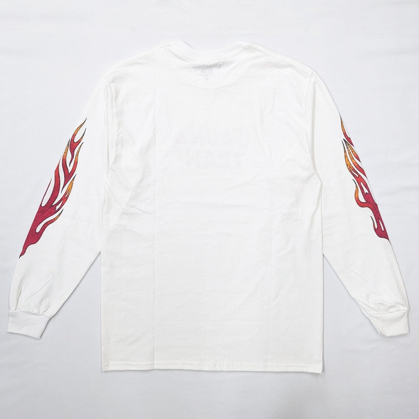 SAUNA YEAH!  LONGSLEEVE T SHIRT [WHITE]