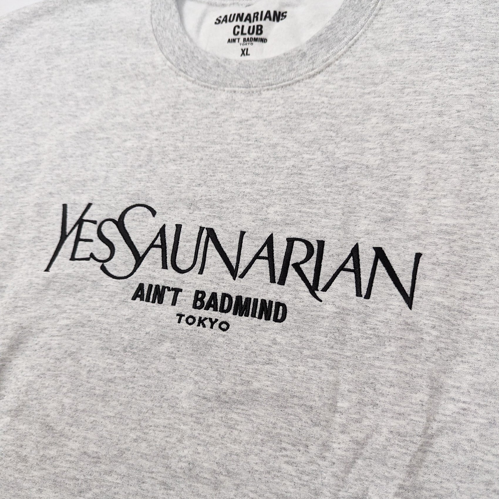 YES SAUNARIAN SWEATSHIRT [GRAY] – LIFESPIKE TOKYO