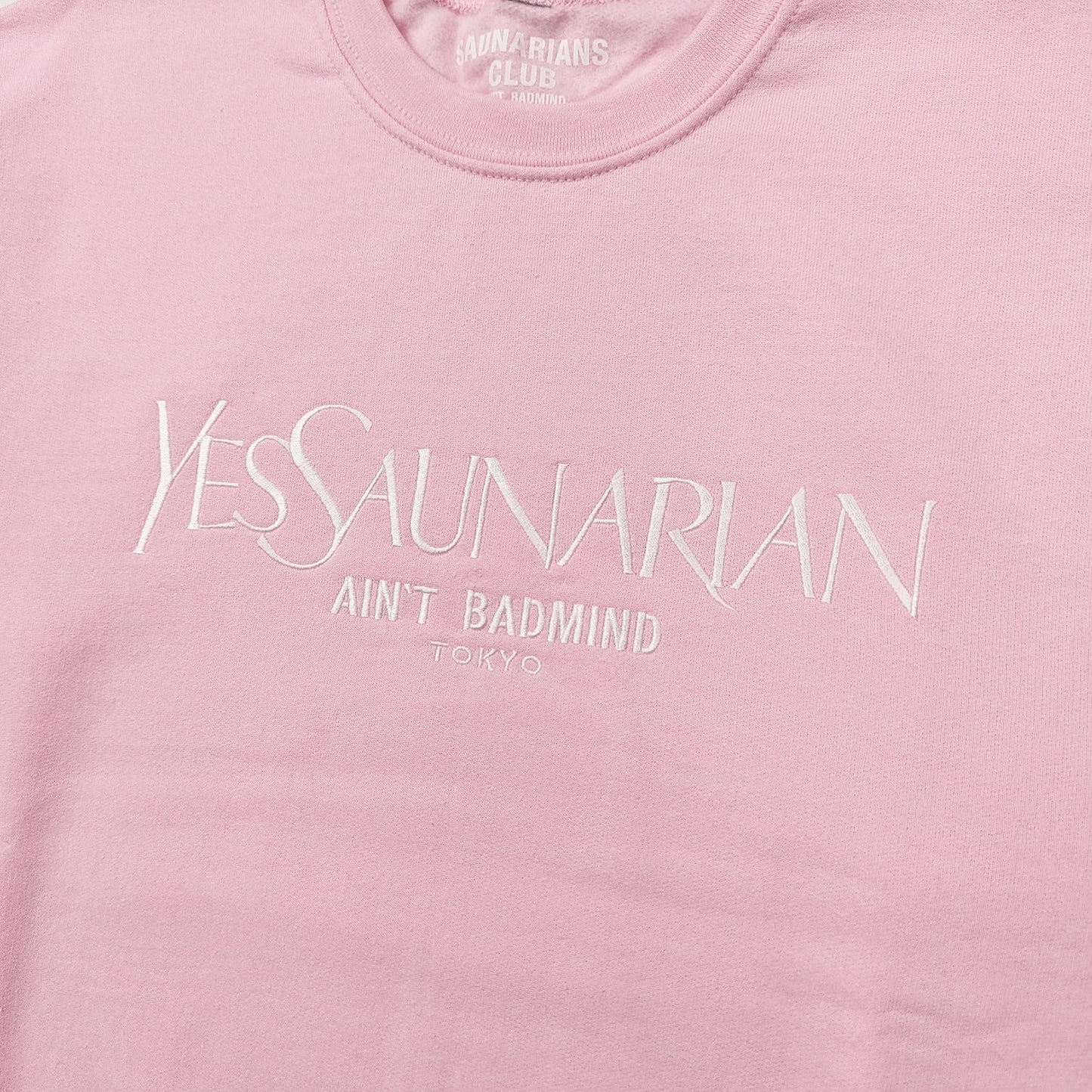 YES SAUNARIAN SWEATSHIRT [PINK]