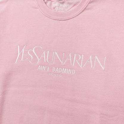 YES SAUNARIAN SWEATSHIRT [PINK]